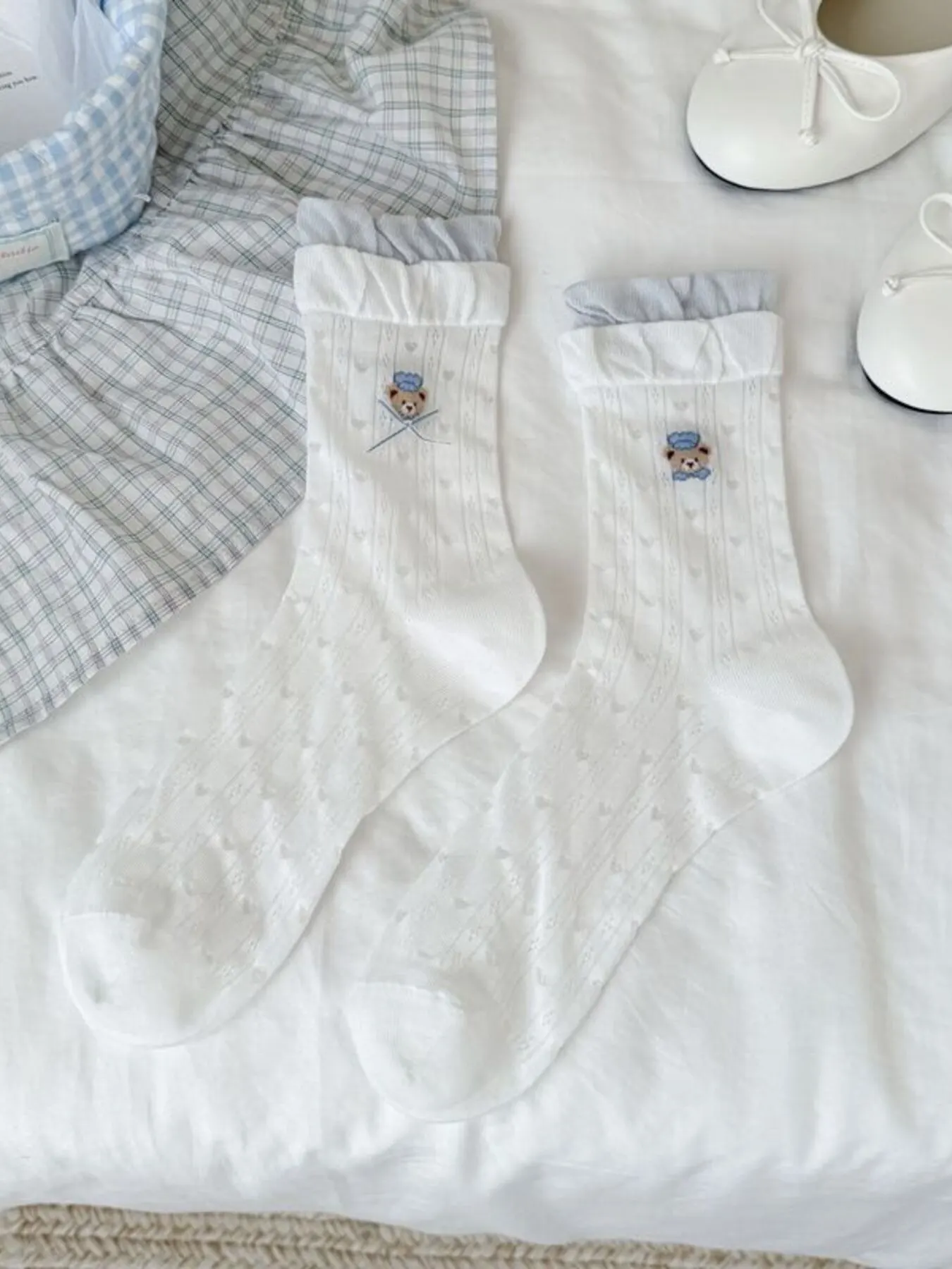 Bear Breathable Crew Socks