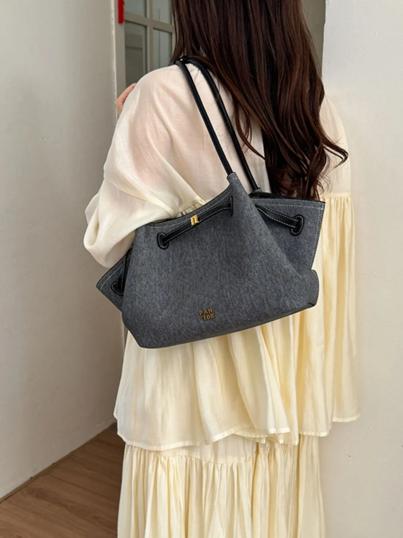 PU Leather Tote Bag