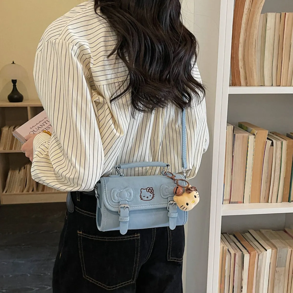 Double Buckle Crossbody Bag